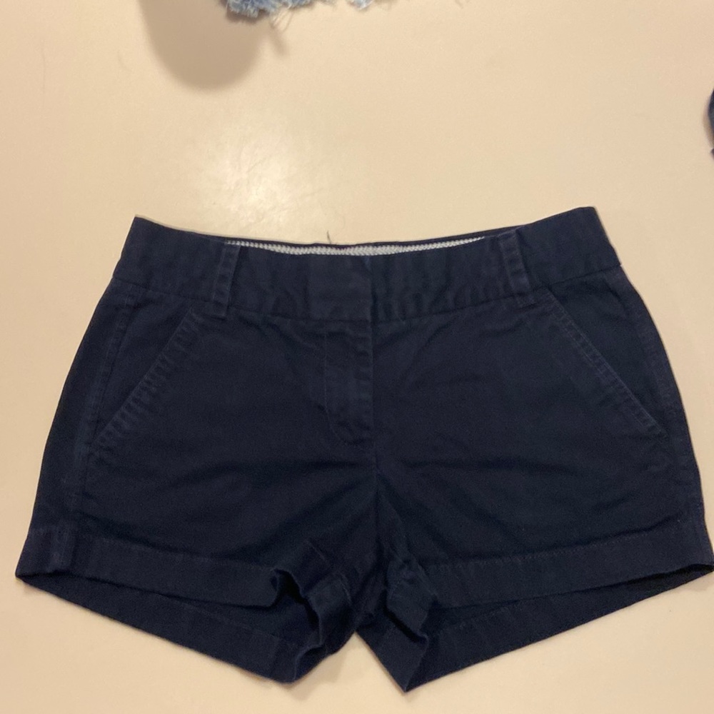 J.Crew jean chino shorts in size 0